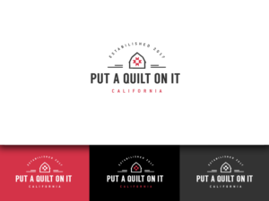 Logo Design by wonderland for Put a Quilt on It | Design: #15982689