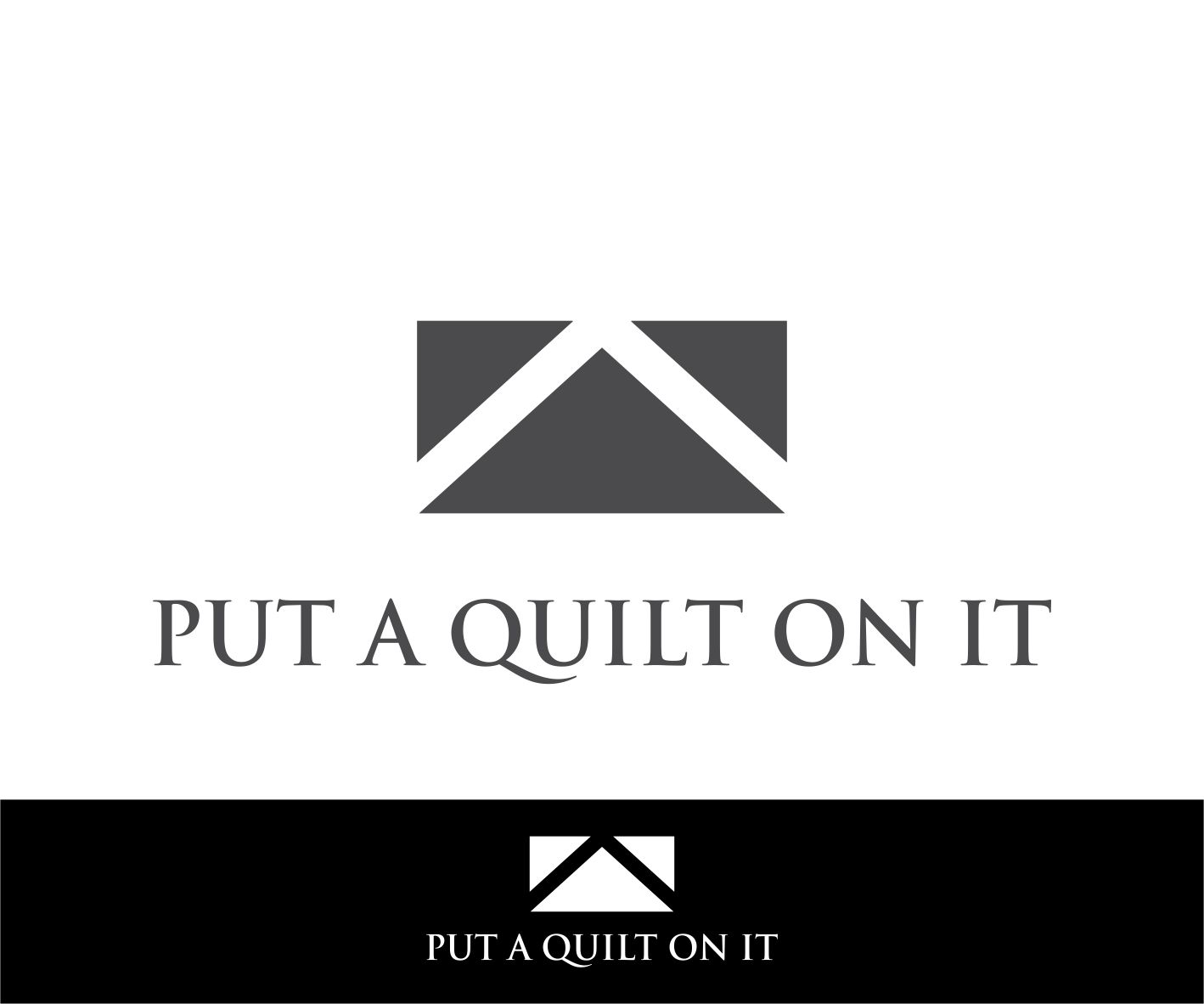 Logo Design by yudishcore for Put a Quilt on It | Design #16067081