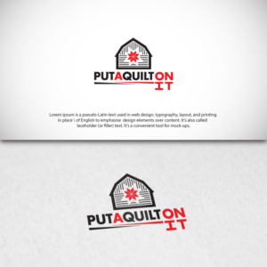 Logo Design by Kingdom Vision for Put a Quilt on It | Design: #15996913