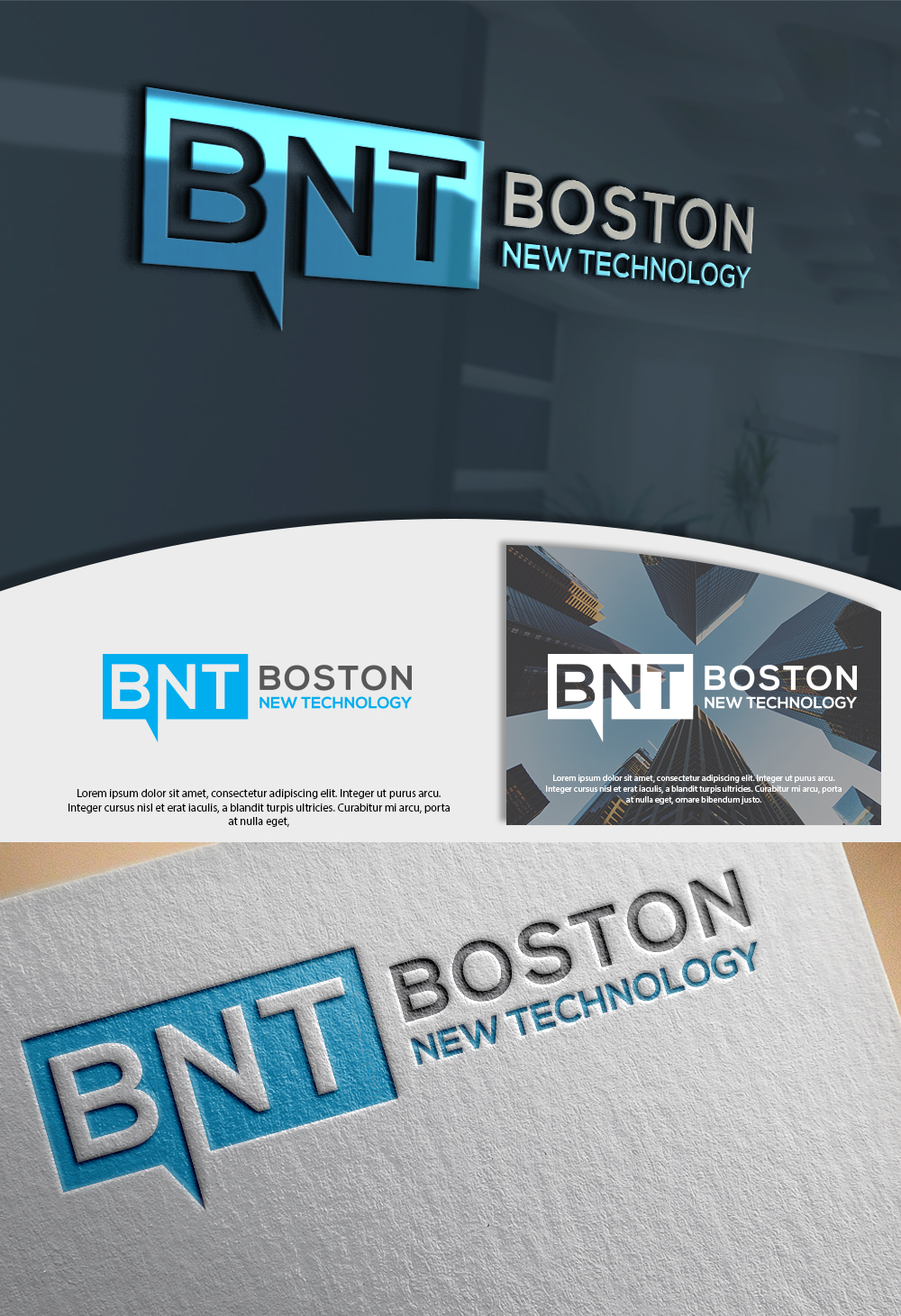 Diseño de Logo por Renewable para Boston New Technology | Diseño #15983856