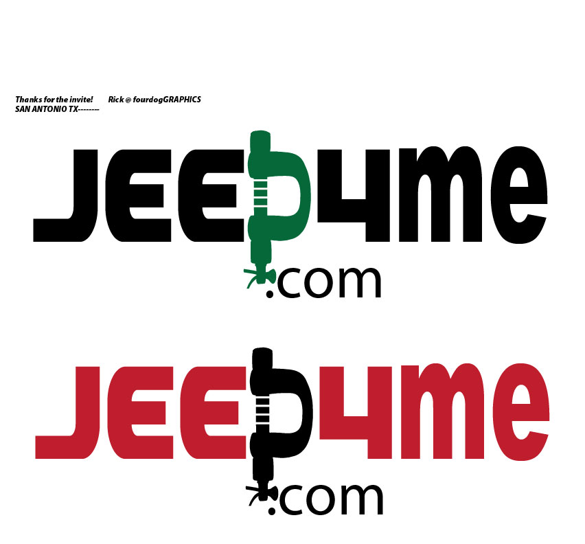 Design de Logo par fourdog123 pour Jeep4me.com | Design #16010687