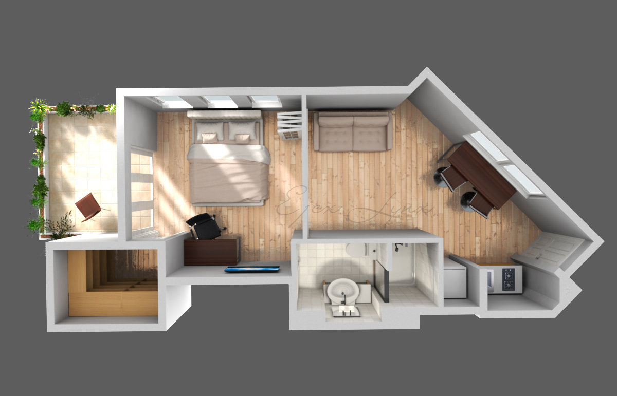 3D Design von ejcx für Habita Ltda | Design #15998852