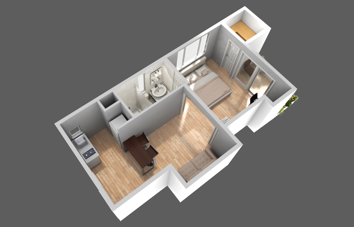 Design 3D par ejcx pour Habita Ltda | Design #16001339