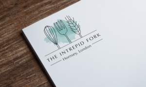 Logo Design by Irina Makedonska for The Intrepid Fork | Design: #15984190