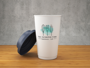 Diseño de Logo por Irina Makedonska para The Intrepid Fork | Diseño: #16002580