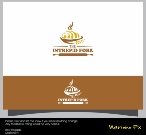 Logo Design by Mariono Fx for The Intrepid Fork | Design: #15979061