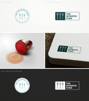 Logo Design by Ankit Bhattarai for The Intrepid Fork | Design #15982044