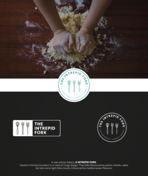 Logo Design by Ankit Bhattarai for The Intrepid Fork | Design: #15982156