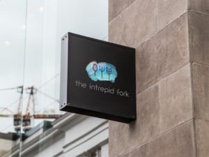 Logo Design by ESAY for The Intrepid Fork | Design: #15990675