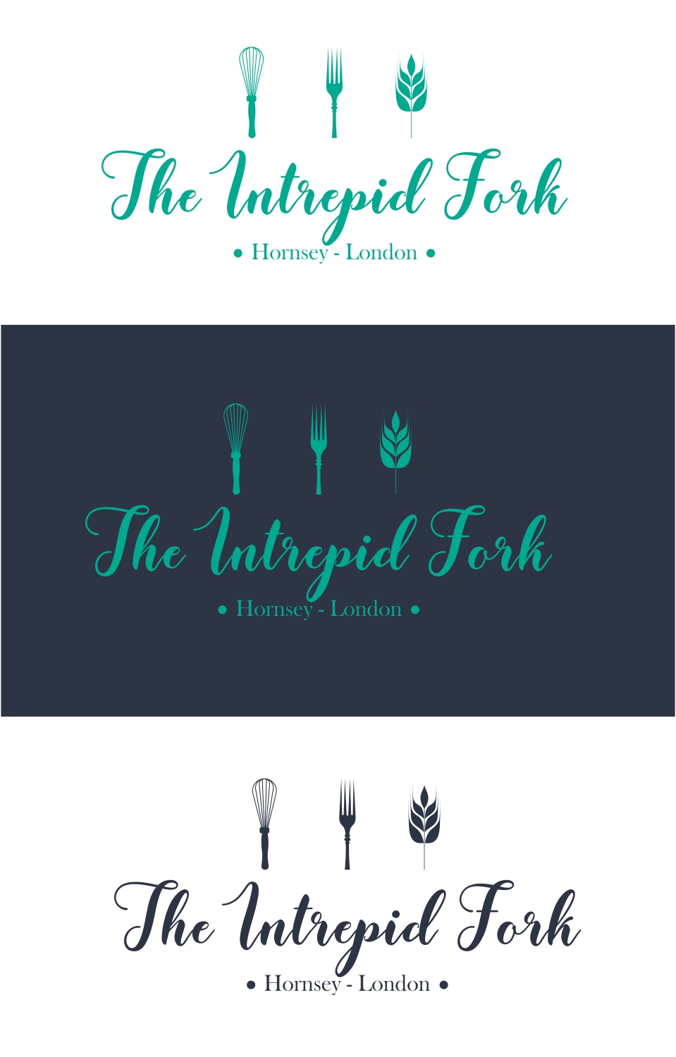 Logo Design by CarlosQ for The Intrepid Fork | Design #15991951