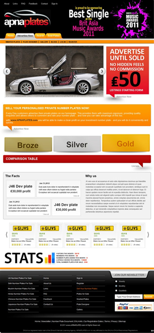 Web Design by pb for this project | Design: #595918