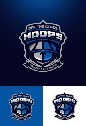 Logo Design by abmcolors for Off the Glass Hoops | Design: #16021426