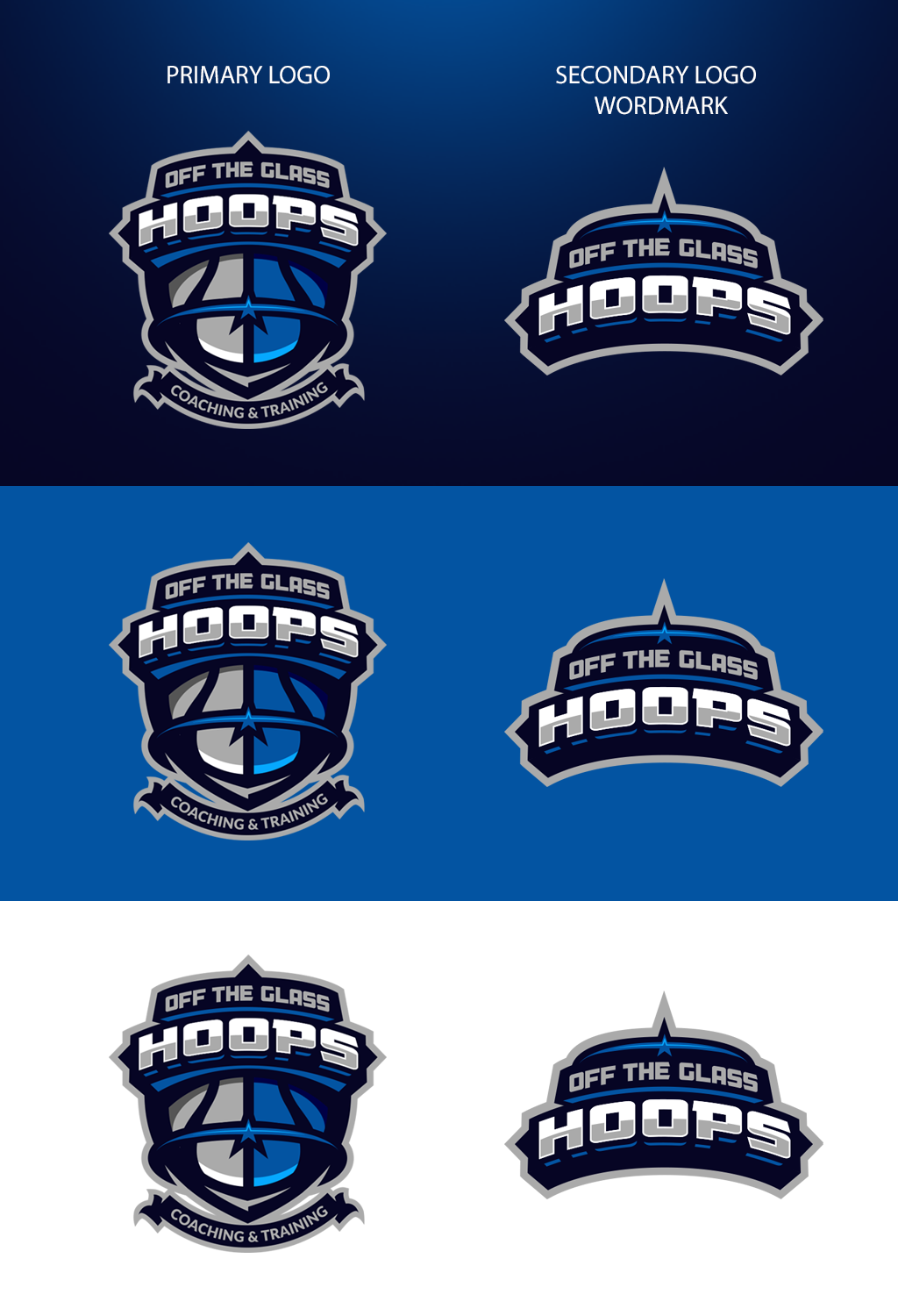 Logo Design by abmcolors for Off the Glass Hoops | Design: #16072159