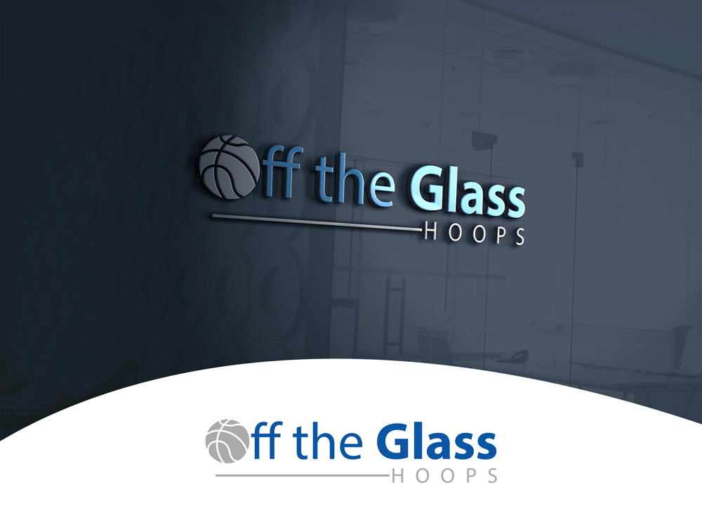 Logo Design by A S design @ for Off the Glass Hoops | Design #16014385