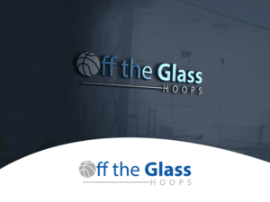 Logo Design by A S design @ for Off the Glass Hoops | Design: #16014385