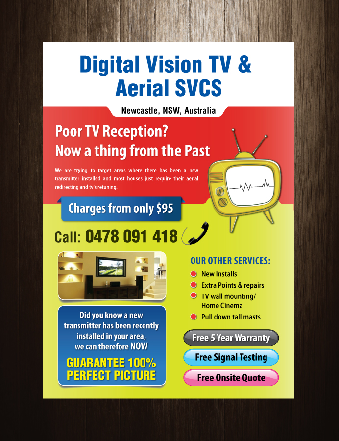 Flyer Design by meet007 for this project | Design #2655384