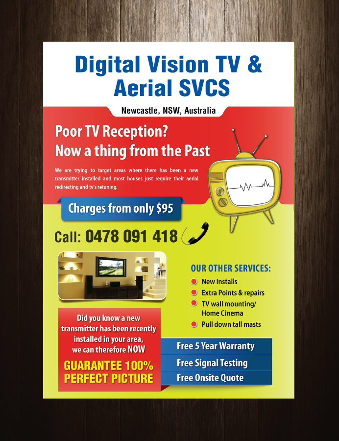 Flyer Design by meet007 for this project | Design #2655406