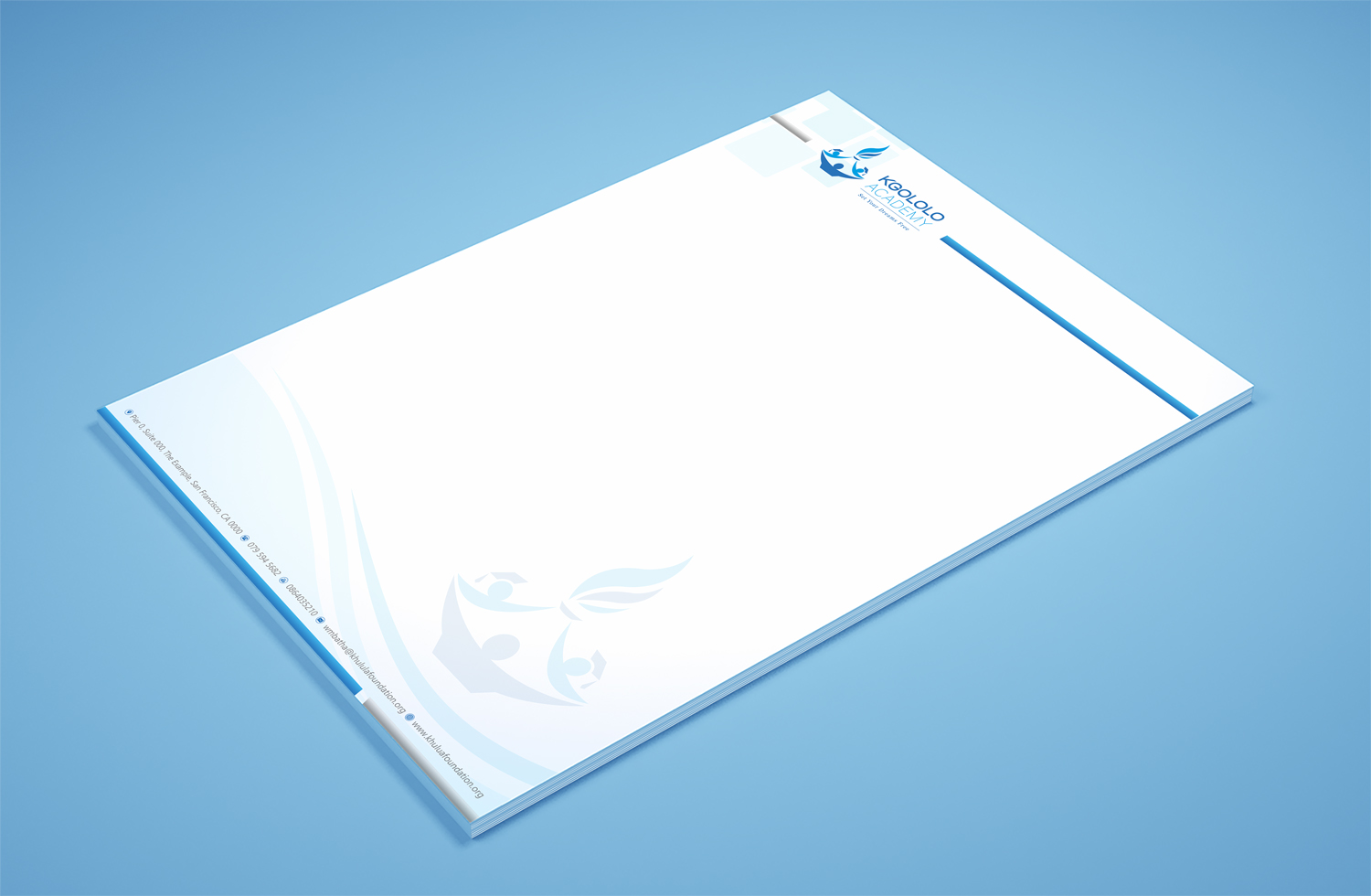 Stationery Design by Petter Goms for Kgololo Academy | Design #16157190