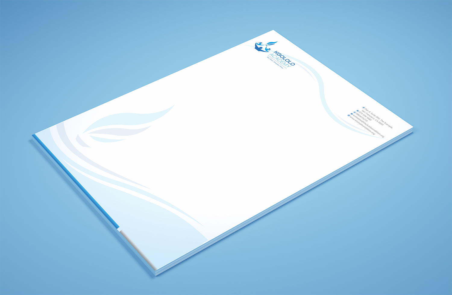 Stationery Design by Petter Goms for Kgololo Academy | Design #16157734