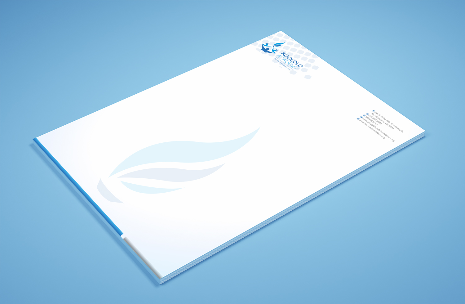 Stationery Design by Petter Goms for Kgololo Academy | Design #16158027