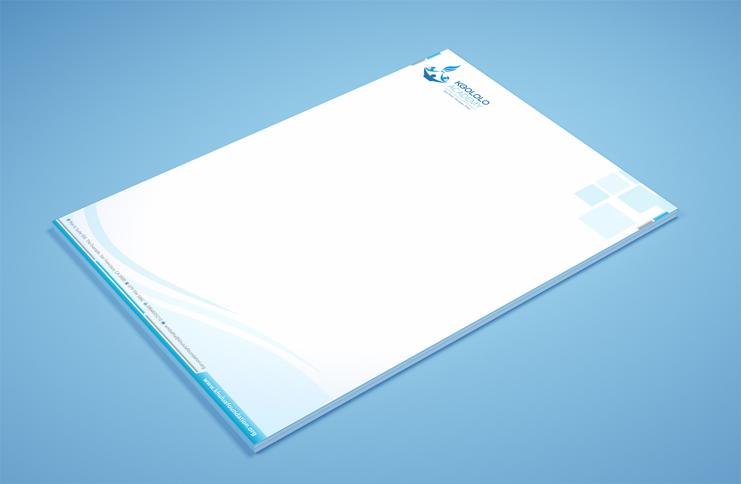 Stationery Design by Petter Goms for Kgololo Academy | Design #16159431