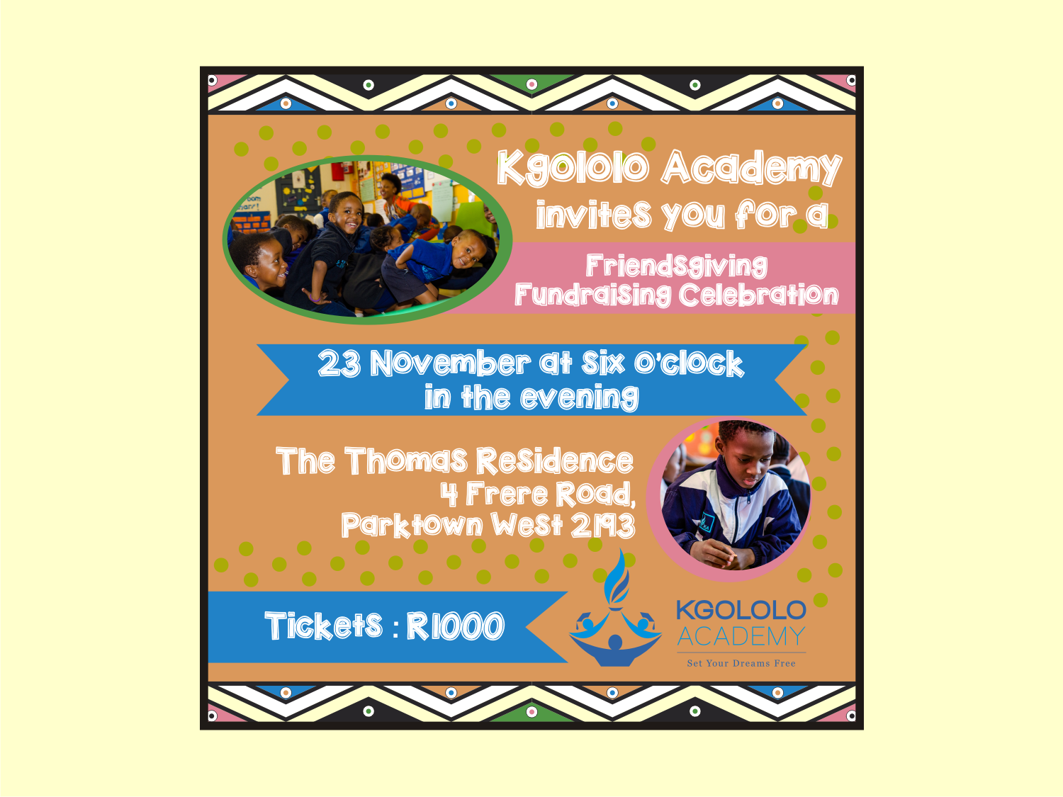 Stationery Design by R16 for Kgololo Academy | Design #15994873