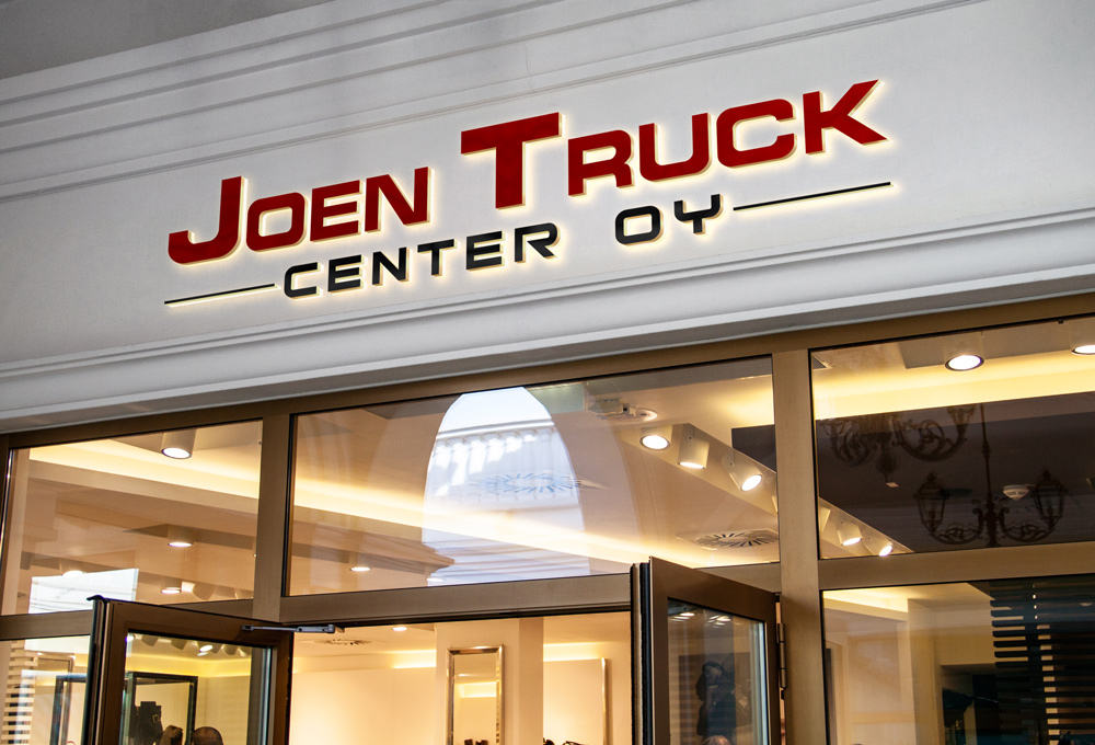 Logo Design by A S design @ for Joen Truck Center Oy | Design #16015907