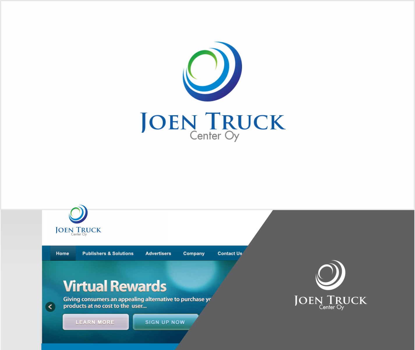Logo Design by LikeaStone 2 for Joen Truck Center Oy | Design #16001160