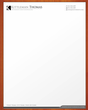 Letterhead Design by Sbss for this project | Design: #2661063