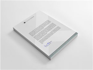 Letterhead Design by Atvento Graphics for this project | Design: #2641327