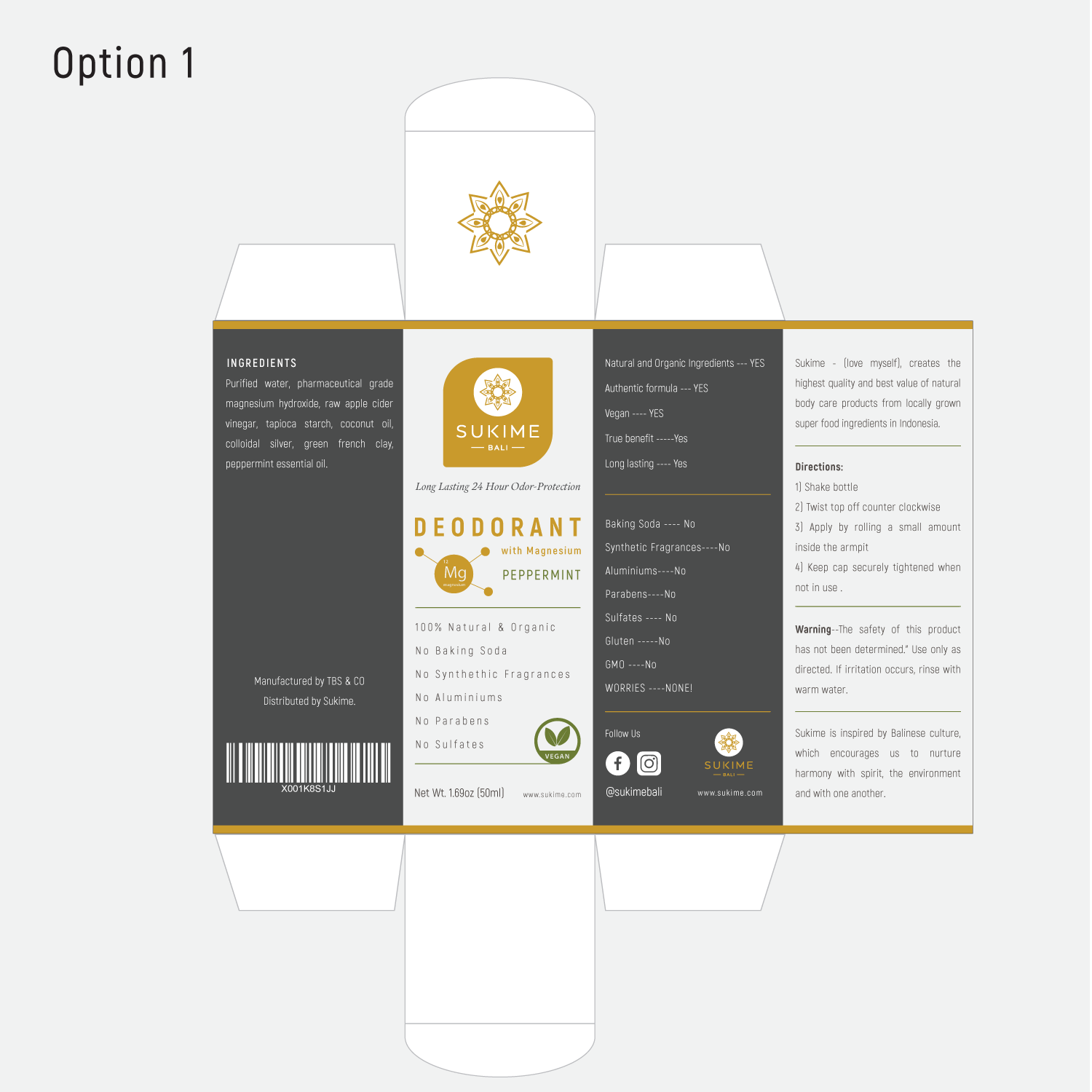 Packaging Design by Sucre for Sukime | Design #16075980