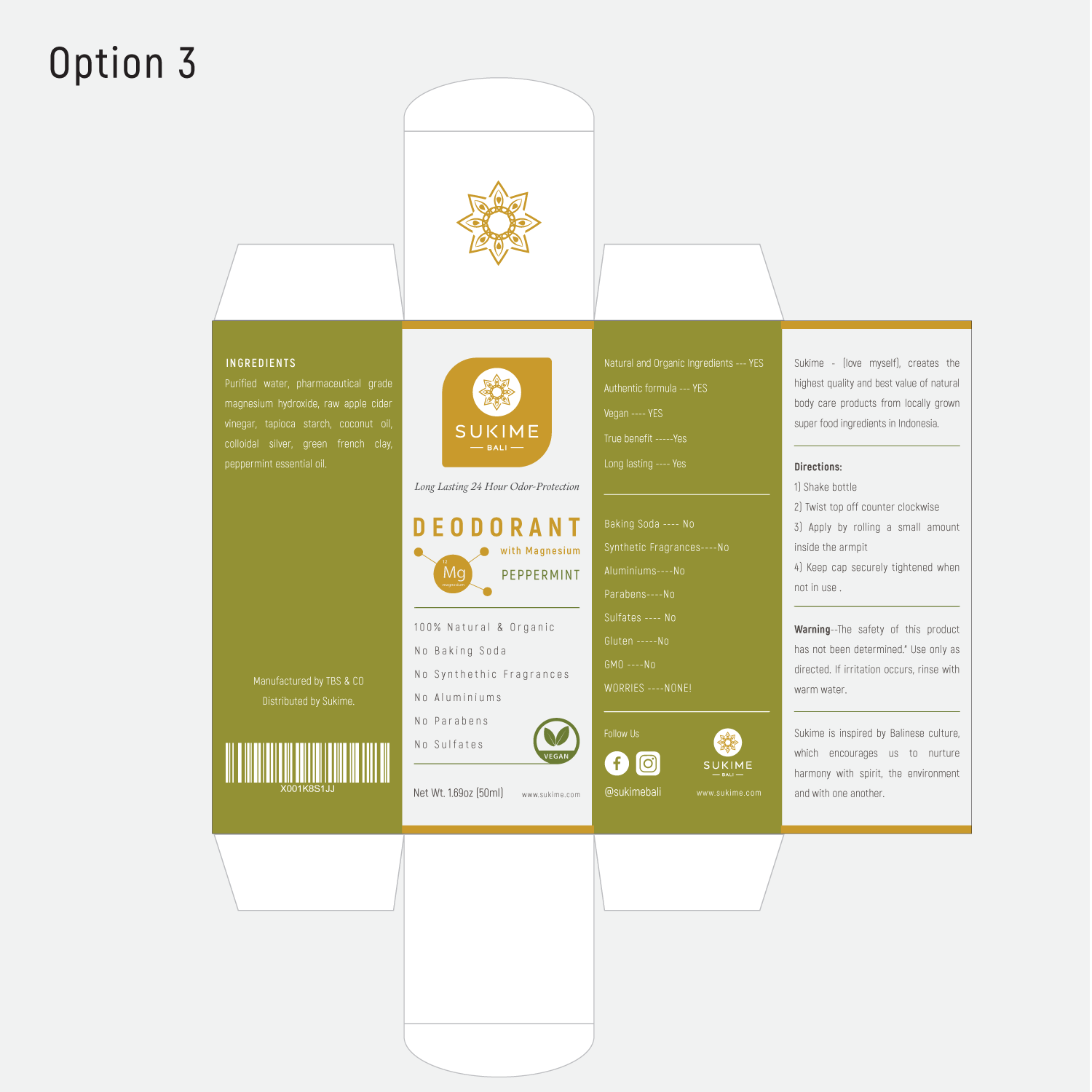 Packaging Design by Sucre for Sukime | Design #16075982