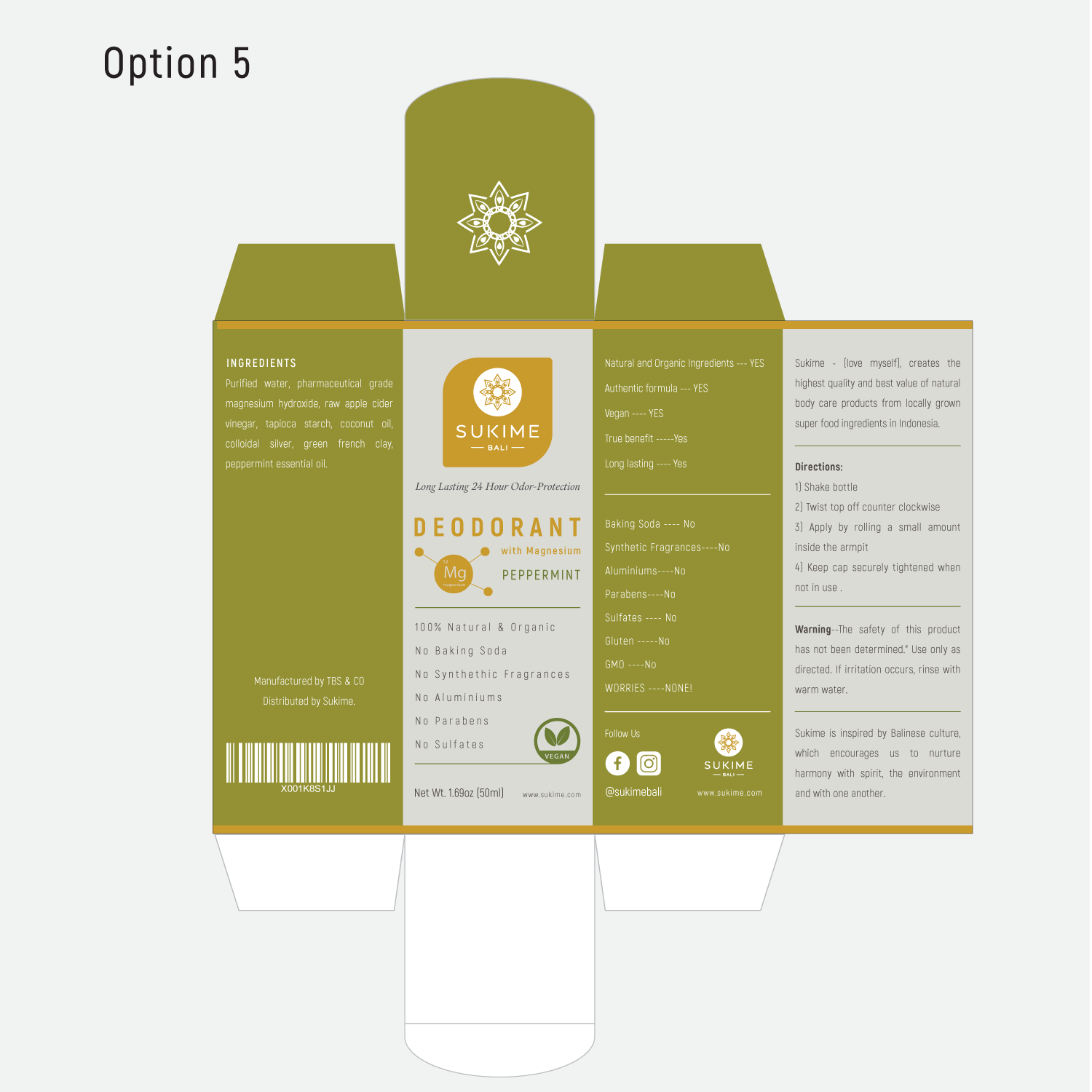 Packaging Design by Sucre for Sukime | Design #16075984