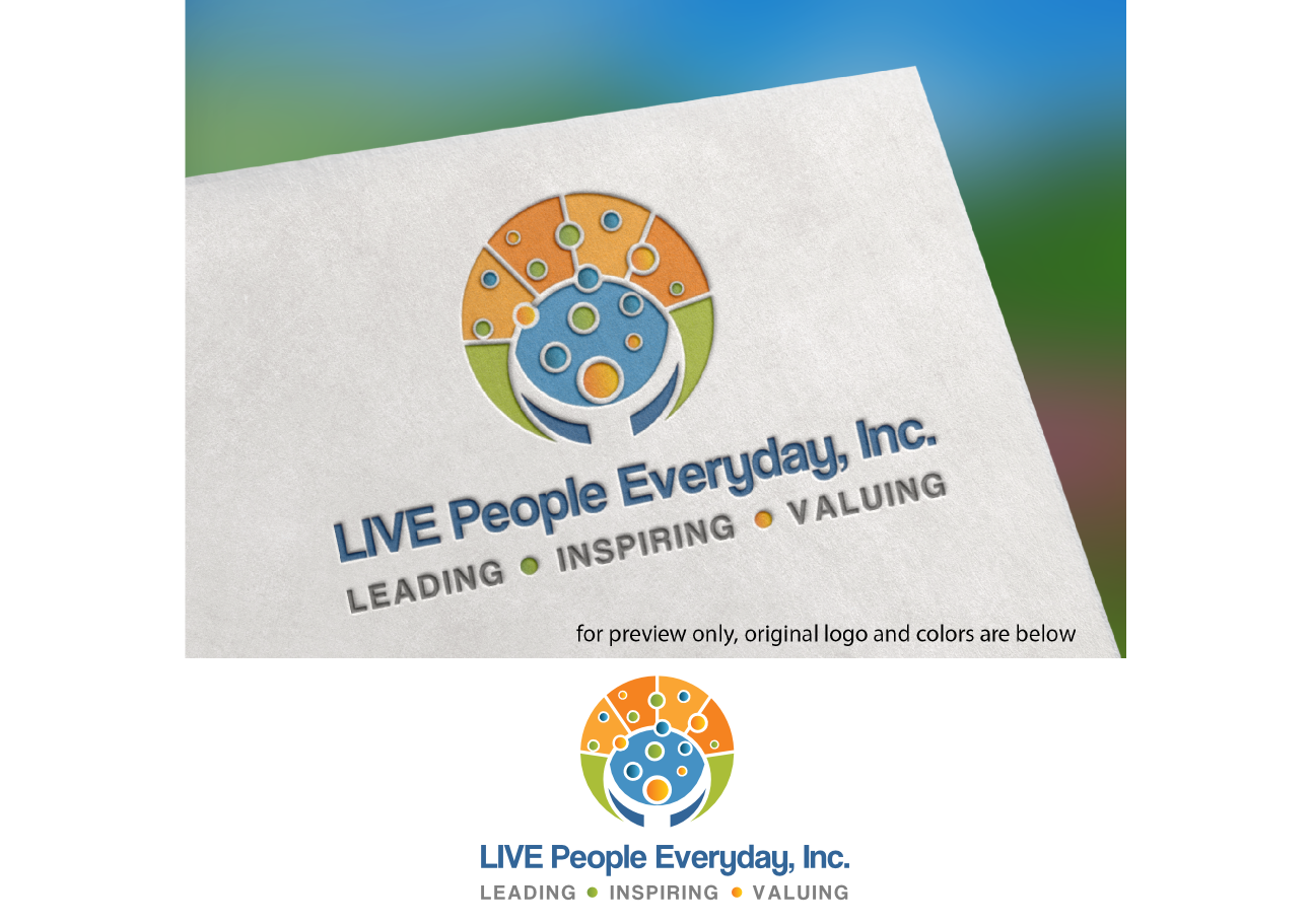 Logo Design by Gita. for LIVE People Everyday, Inc. | Design #15992545