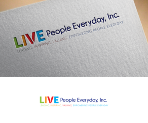 Logo Design by Anekaa for LIVE People Everyday, Inc. | Design: #15987815