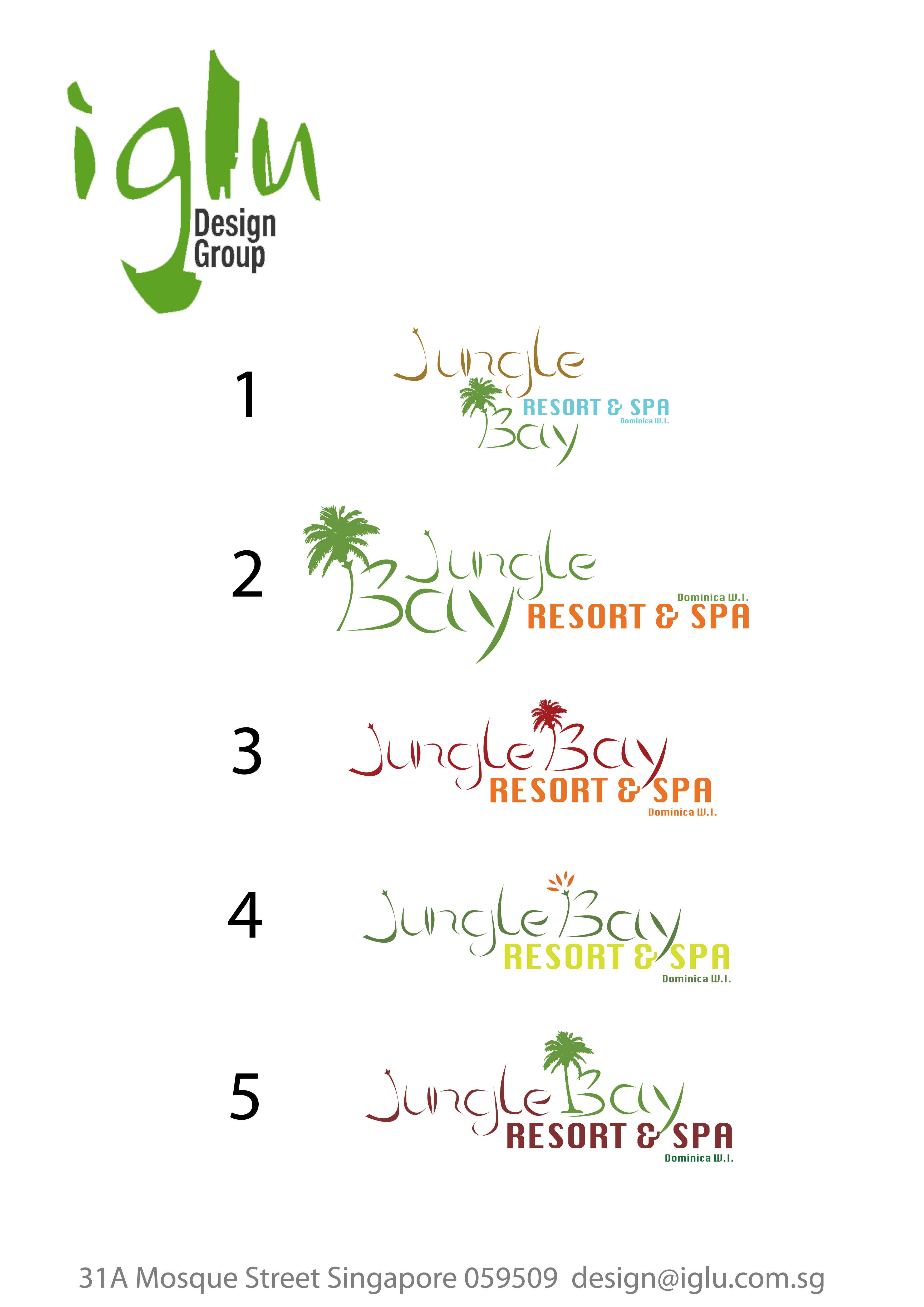 Logo Design by IGLU Design Group for Jungle Bay Resort | Design #39917