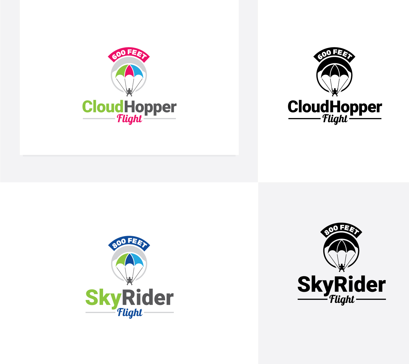 Logo Design by somani for San Diego Parasailing Adventures  | Design #16032108
