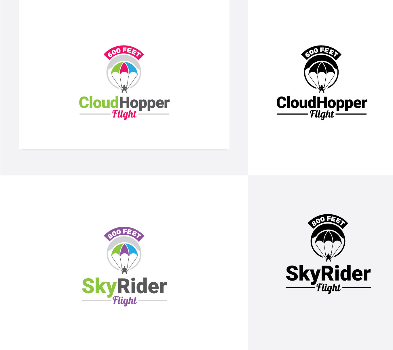 Logo Design by somani for San Diego Parasailing Adventures  | Design #16032109