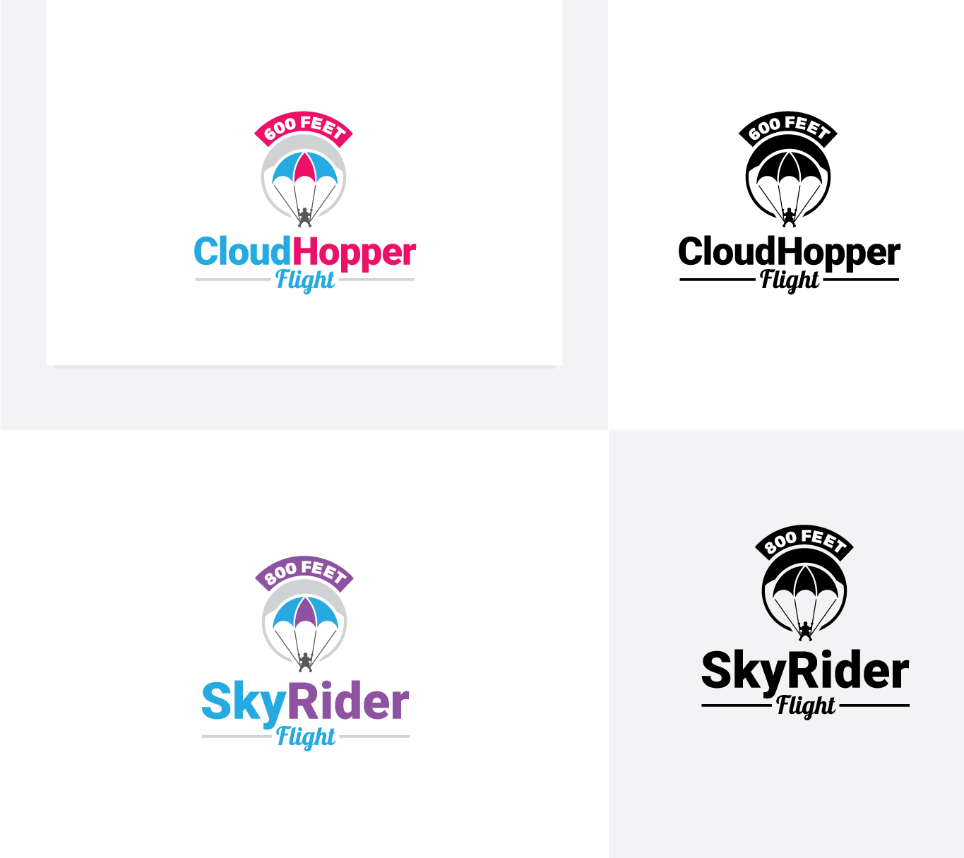 Logo Design by somani for San Diego Parasailing Adventures  | Design #16032110