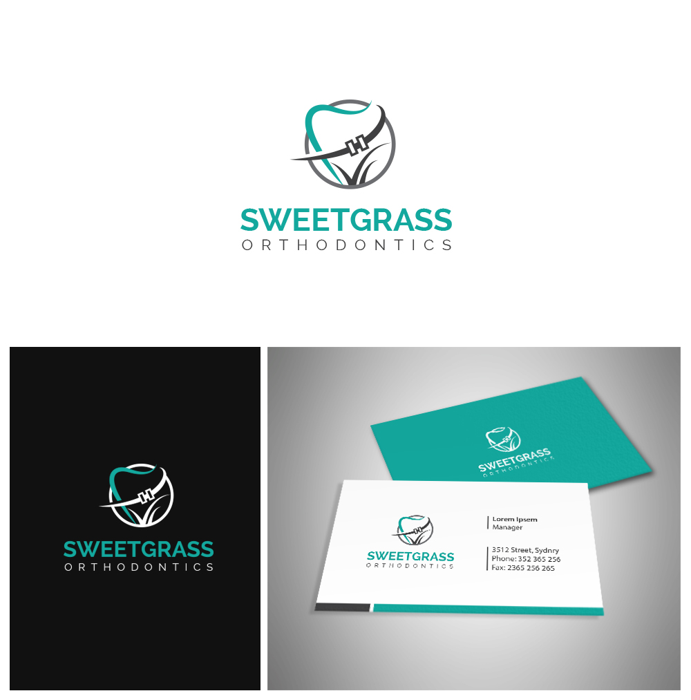Logo Design by Deziners Zone for Sweetgrass Orthodontics | Design #15999895