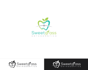 Logo Design by Deep Night for Sweetgrass Orthodontics | Design: #15986456