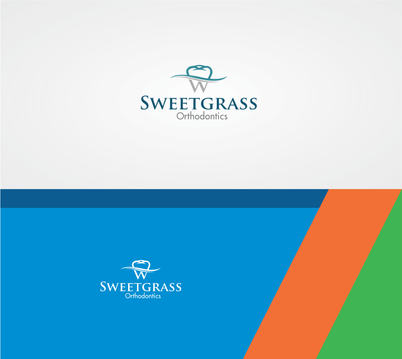 Logo Design by LikeaStone 2 for Sweetgrass Orthodontics | Design #16001143