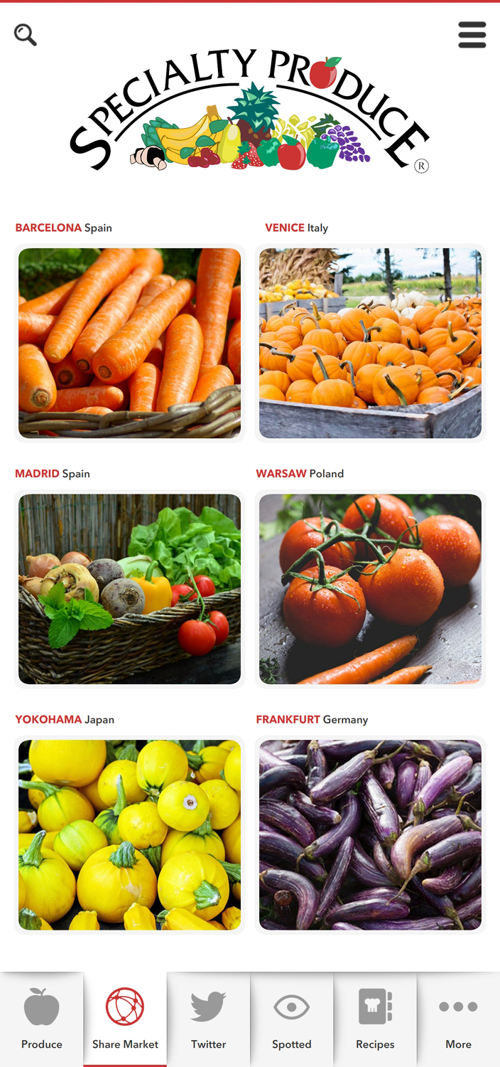 App Design by -Marc- for Specialty Produce | Design #16167381