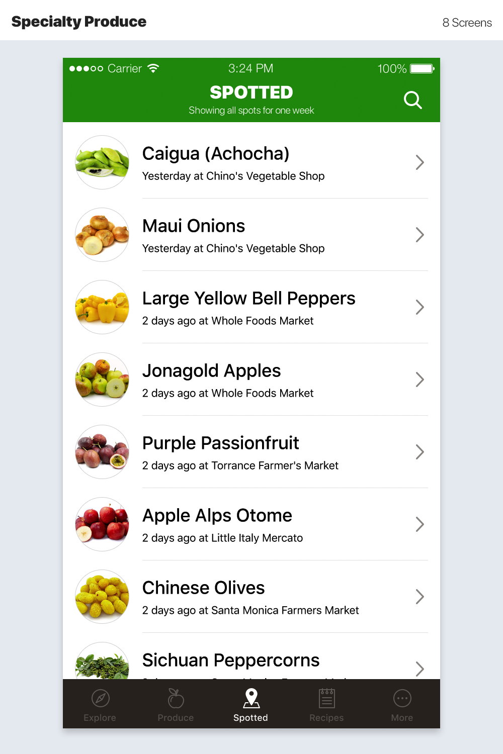 Design Application par Samphan pour Specialty Produce | Design #16129947