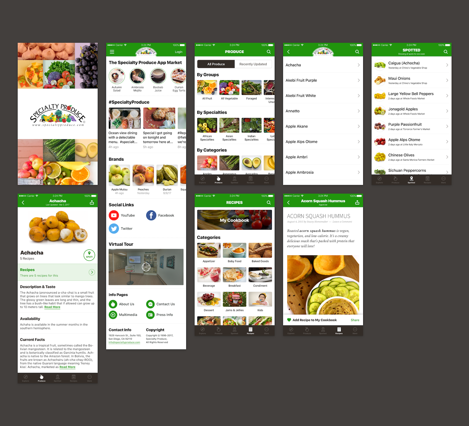 App Design by Samphan for Specialty Produce | Design #16236537
