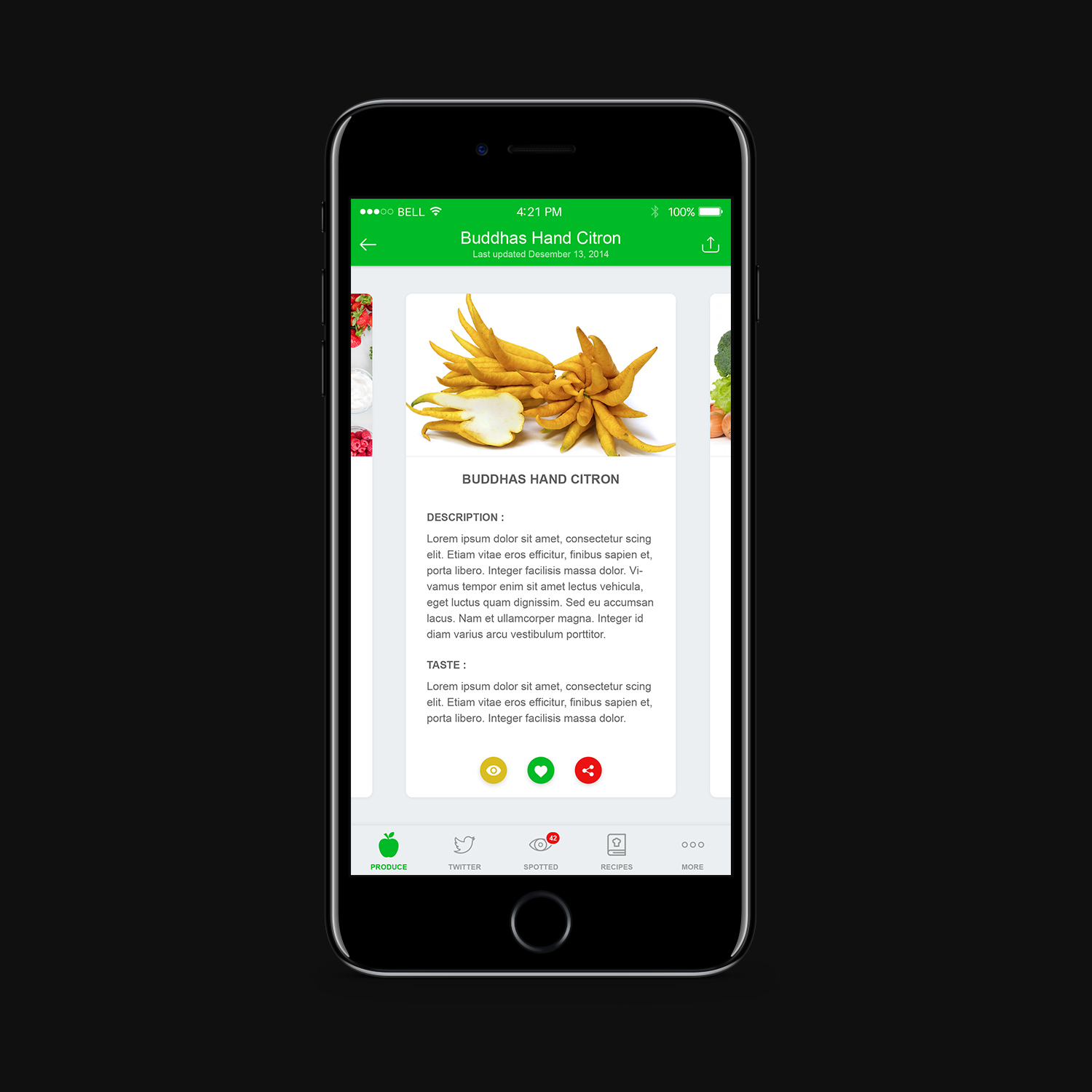 App Design by manarpan189 for Specialty Produce | Design #16007939