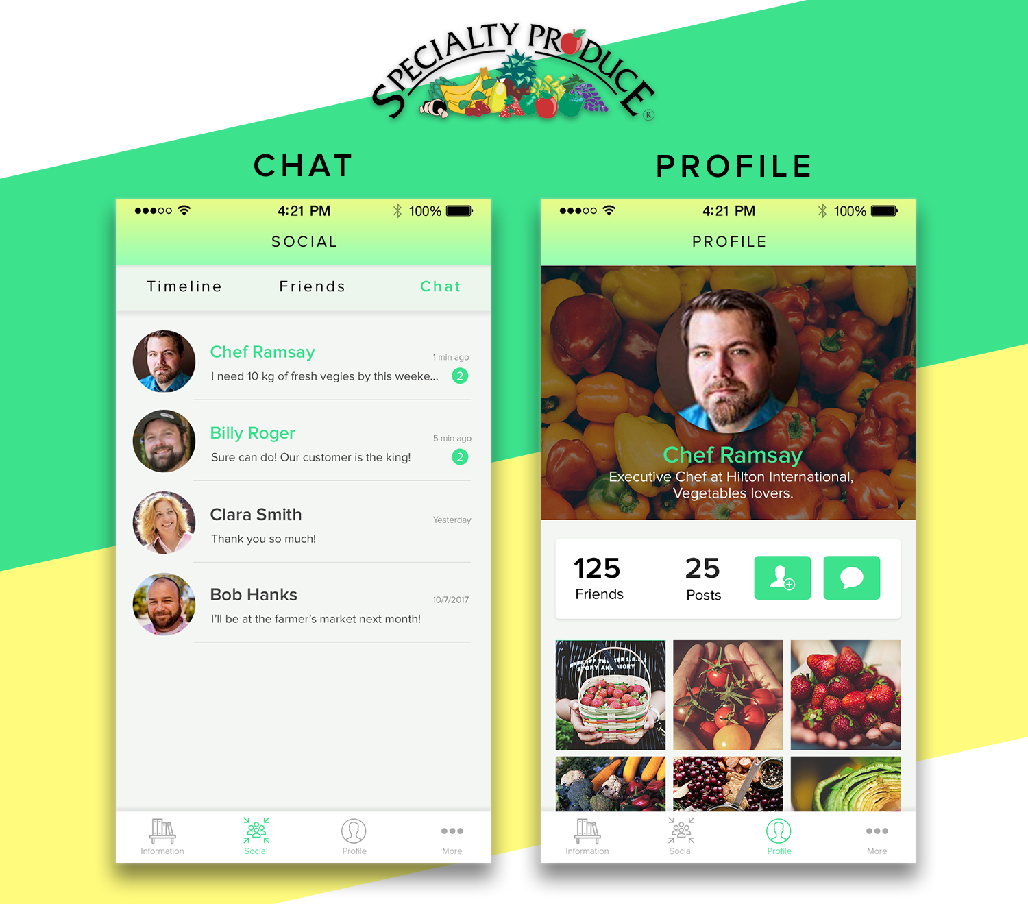 Diseño de aplicación (App) por bas.hasibuan para Specialty Produce | Diseño #16030493