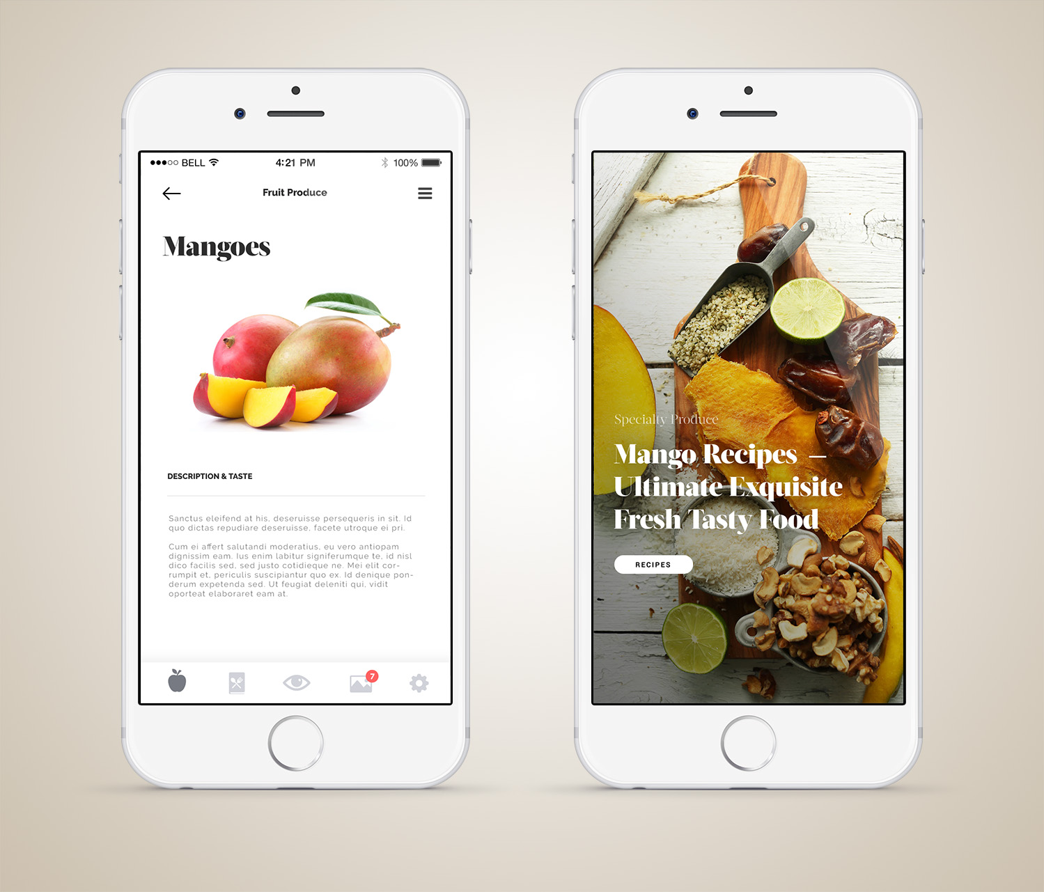 Design Application par eMango pour Specialty Produce | Design #16000148