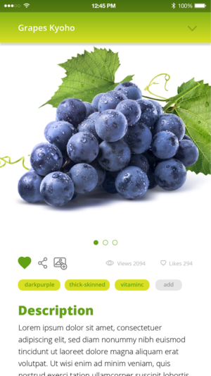 App Design by Kevin Wkc for Specialty Produce | Design: #16109072