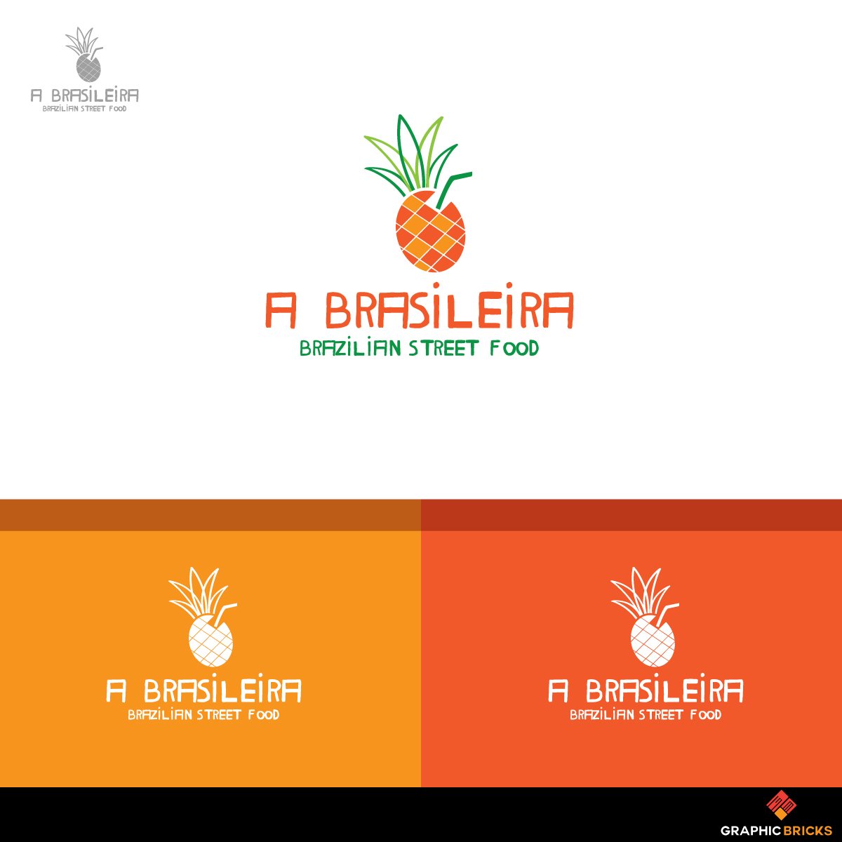 Logo Design by Graphic Bricks for A Brasileira | Design #15992310